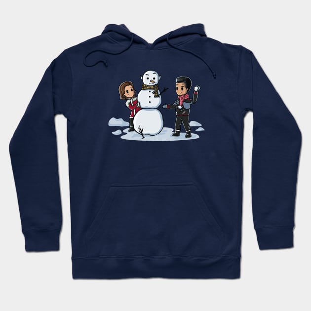 Do you want to build a snow Vulcan? Hoodie by Amalgam000